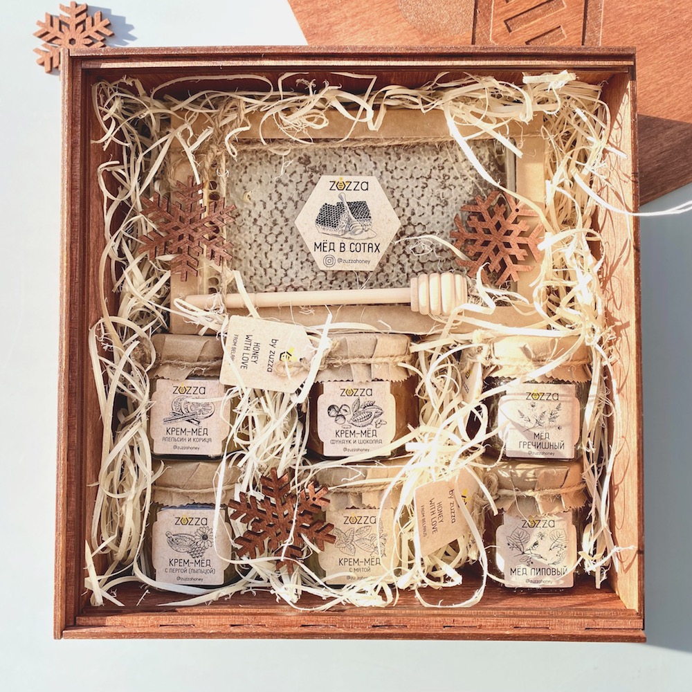 Подарочный набор "Ящик мёда"